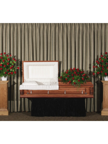 FUNERAL PACKAGE 1 ROSE DELUXE