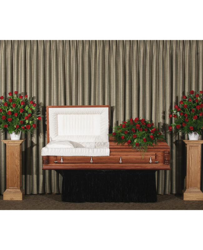 FUNERAL PACKAGE 1 ROSE DELUXE